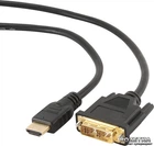Кабель Cablexpert HDMI - DVI 18+1pin 1.8 м (CC-HDMI-DVI-6)