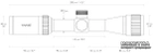 Оптический прицел Hawke Vantage IR 2-7x32 AO Mil Dot IR R/G (922106) - изображение 4