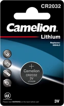Батарейка Camelion Lithium Button CR2032 1 шт (CR2032-BP1)