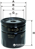 Фильтр масляный WIX Filters WL7129 - FN OP570 (WL7129)