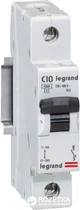 Автоматичний вимикач Legrand C10 1Р 4.5 kA (419662)