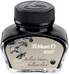 Чорнила Pelikan 4001 Brilliant Black у скляному флаконі 30 мл Чорні (301 051)