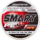 Шнур Favorite Smart PE 4x 150 м #3.0/0.296 мм 15.5 кг Оранжевый (16931022)