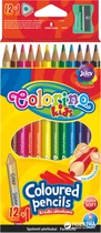 Олівці Colorino тригранні 12+1 кольорів з точилкою (54706PTR)