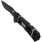 Ніж SOG Trident Elite Black Blade Serrated (TF106-BX) - зображення 3