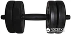 Гантель наборная Newt Rock Pro композитная в пластиковой оболочке 5.5 кг (NE-PL-G-005)