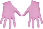 Одноразовые перчатки Nitromax нитриловые без пудры Размер XS 10 шт Розовые (NT-NTR-PNKXS) (2200123124562) - изображение 4