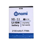 Акумулятор Nomi NB-53 (i502 Drive) [Original PRC] 12 міс. гарантії