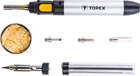 Паяльник газовый TOPEX 12 мл с насадками (44E108)
