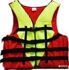 Жилет страховочный Champion 90-110 кг Red-Yellow (А00083)