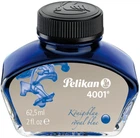 Чернила Pelikan 4001 Royal Blue в стеклянном флаконе 62.5 мл Синие (329136)