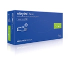 Рукавички медичні Mercator Medical Nitrylex Basic нітрилові нестерильні неприпудрені S 200 шт Фіолетові (6736074) - зображення 1