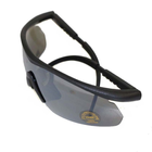 Очки тактические Daisy C2 (4 цвет. линзы, резинка, очки для линз с диоптриями, чехол), жесткий кейс - изображение 4