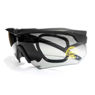 Очки тактические ESS Crossbow (4 цвет. линзы, очки для линз с диоптриями, шнурок, чехол), жест. кейс - изображение 4