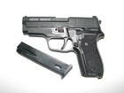 Пистолет стартовый Retay Baron HK кал. 9 мм. Цвет - nickel. 11950317 - изображение 3