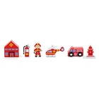 Набор для железной дороги Viga Toys Пожарная станция (50815)