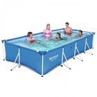 Бассейн каркасный Bestway 56405, прямоугольный, 400х211х81 см,