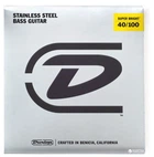 Струни для бас-гітар Dunlop DBSBS40100 Super Bright Steel (40-100)