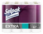 Туалетний папір Selpak Professional Extra двошаровий 20.3 м 24 рулони (8690530783621)