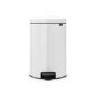 Мусорное ведро Brabantia Pedal Bin 20 л (белое)