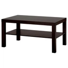 Журнальный стол IKEA LACK черно-коричневый 401.042.94