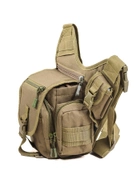Сумка тактическая повседневная EDC V1 bag Protector Plus coyote - изображение 3