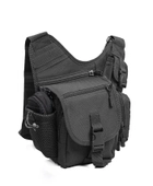 Сумка тактическая повседневная EDC V1 bag Protector Plus black - изображение 3