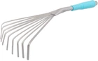 Грабли веерные Mastertool с пластиковой ручкой 11 зубьев 400x135 мм (14-6184)