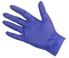 Перчатки нитриловые PREMIUM (3,5 г) цвет Фиолетовый (100шт/уп) Care365 XS - изображение 1