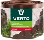 Газонний бордюр Verto 10x900 см Коричневий (15G513)