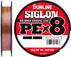 Шнур Sunline Siglon PE х8 150 м # 0.6/0.132 мм 4.5 кг Разноцветный (16580999)