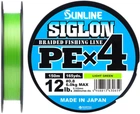 Шнур Sunline Siglon PE х4 150 м # 0.8 / 0.153 мм 6 кг Салатовий (16580905)
