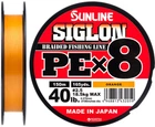 Шнур Sunline Siglon PE х8 150 м # 2.5/0.270 мм 18.5 кг Оранжевый (16580994)