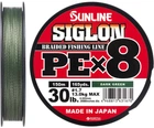 Шнур Sunline Siglon PE х8 150 м # 1.7/0.223 мм 13 кг Темно-зеленый (16580980)