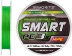 Шнур Favorite Smart PE 3x 150 м # 0.25/0.085 мм 2.2 кг Зеленый (16931062)
