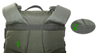 Тактичний, штурмовий супер-міцний рюкзак 5.15.b 32 літрів олива РБІ - зображення 6