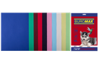 Набор цветной бумаги Buromax А4 80г/м2 DARK+PASTEL 10 цветов 50 листов (BM.27211150-99)
