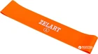 Стрічковий еспандер Zelart L Жовтогарячий (6410-OR)