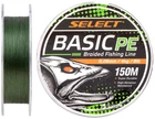 Шнур Select Basic PE 150 м 0.1 мм 4.8 кг Темно-зеленый (18701821)