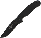 Карманный нож Ontario RAT I Folder гладкая РК Черный клинок (O8846) - изображение 2