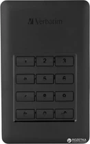 Жесткий диск Verbatim Store n Go 2TB 5400rpm 8MB 53403 2.5 USB 3.1 Secure Portable Keypad Access Black