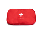 Домашняя аптечка-органайзер для хранения лекарств и таблеток First Aid Pouch Large Красный (1002160-Red-0) - изображение 1