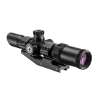 Приціл оптичний Barska SWAT-AR Tactical 1-4x28 (IR Mil-Dot R/G) + mount - зображення 2