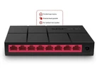 Комутатор Mercusys MS108G (8хGE, настільний)