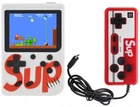 Ретро игровая приставка+джойстик dendy денди SEGA 8bit SUP Game Box 400 игр в 1 Белая