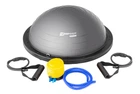 Балансировочная полусфера Hop-Sport HS-L058 серая