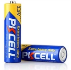 Батарейка солевая Pkcell AA R6 1.5V для техники игрушек радио 4 штуки упаковка shrink