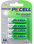 Акумулятор AA NiMH 2600 мАг PKCELL 1.2 У 4 шт.