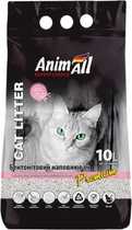 Наповнювач для котячого туалету AnimAll Бентонітовий грудкувальний з ароматом дитячої пудри 8.6 кг (10 л) Білий (4820224500591)