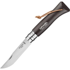 Нож Opinel №8 Inox VRI Trekking коричневый, без упаковки (002211) - изображение 2
